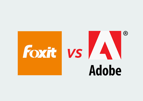 So sánh Adobe với Foxit