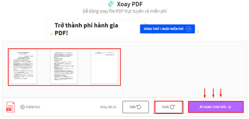 Xoay file PDF 1
