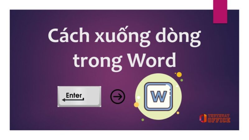 cach xuong dong trong word