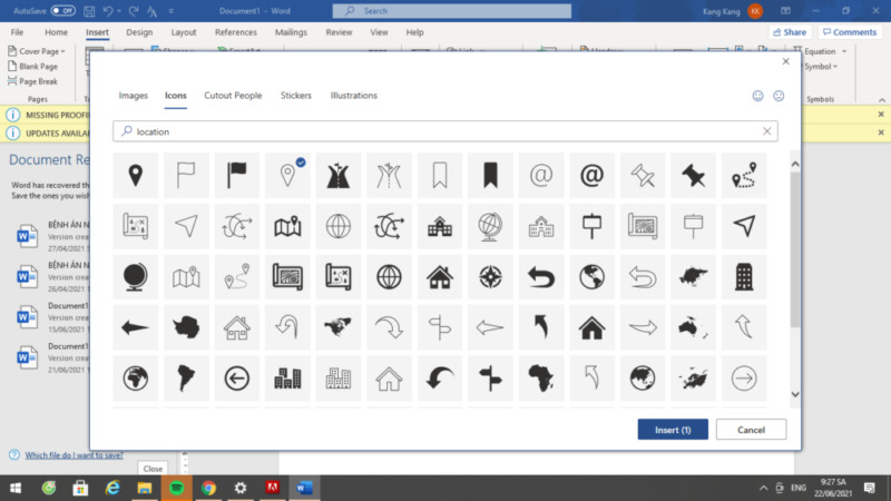 4 Cách Chèn Biểu Tượng Địa Chỉ Trong Word Nhanh Chóng