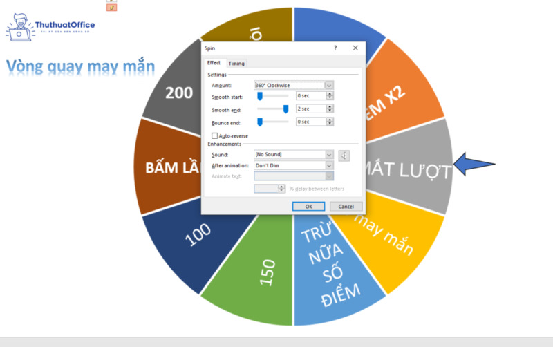 [Video] Cách làm vòng quay may mắn trong PowerPoint cực đơn …
