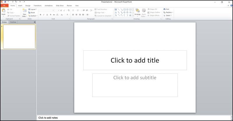 Cách đánh số trang trong PowerPoint