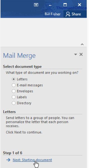 Mail Merge trong Word 15