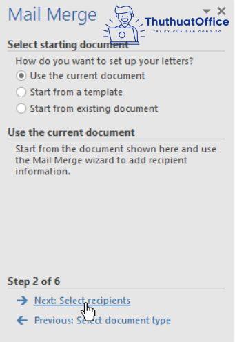 Mail Merge trong Word 16