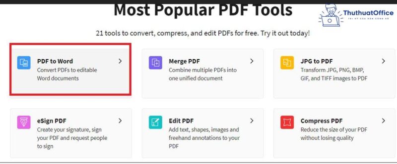 Cách chuyển PDF sang Word không bị lỗi font