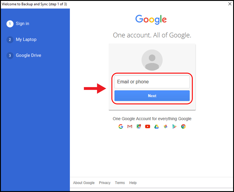 Cách thay đổi thư mục lưu mặc định Google Drive cho những ai chưa biết 2