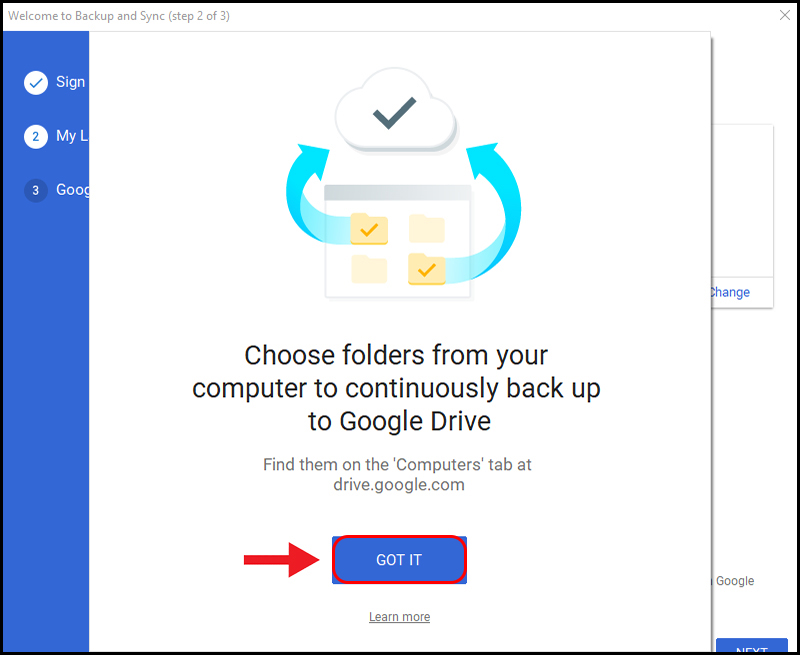 Cách thay đổi thư mục lưu mặc định Google Drive cho những ai chưa biết 3