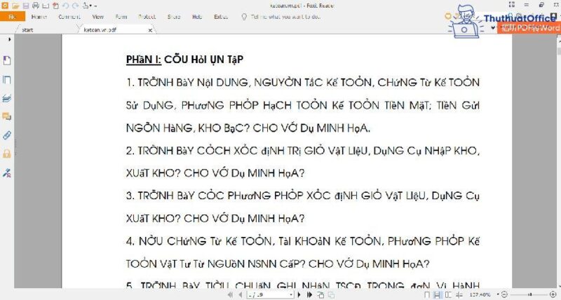 Hướng dẫn cách sửa file pdf không bị lỗi font một cách đáng tin cậy