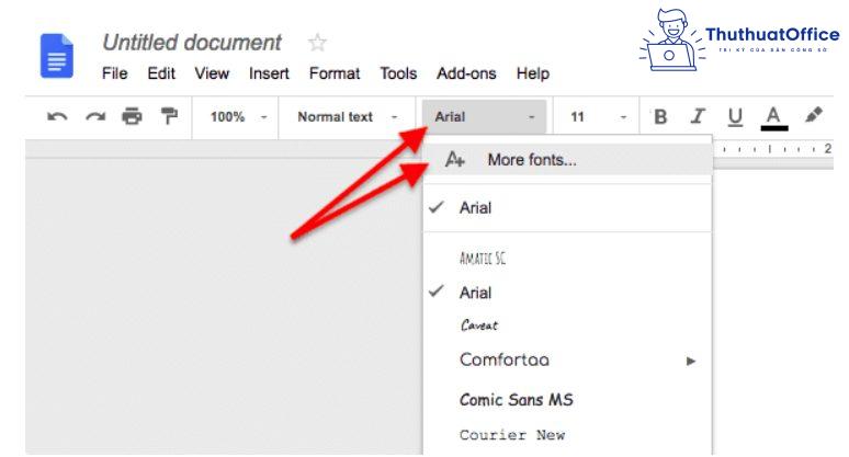 Tính năng cơ bản của Google Docs
