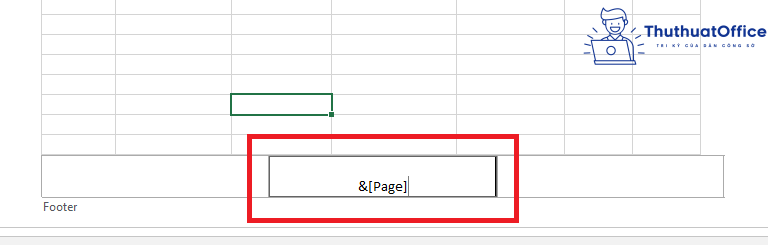 Đánh số trang trong Excel