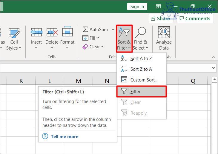 2 cách lọc dữ liệu trong Excel cực đơn giản bạn nên biết 3