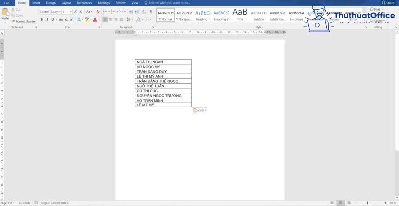 chuyển chữ hoa thành chữ thường trong Excel