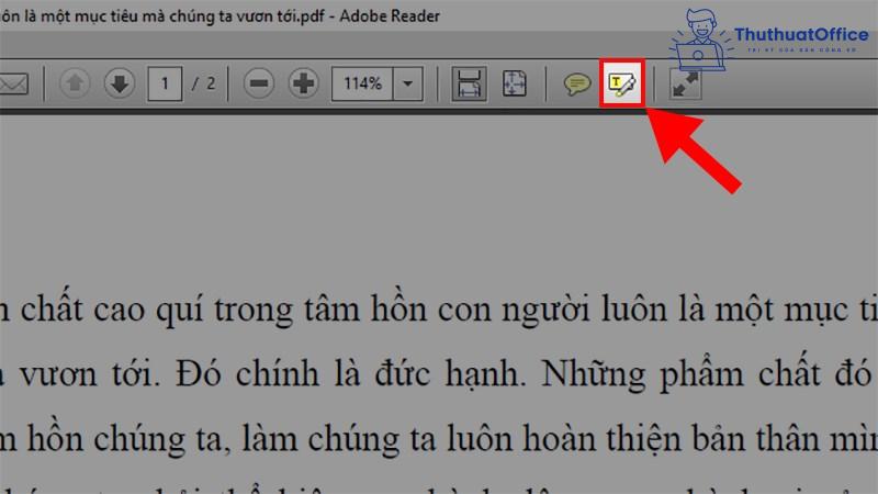 cách highlight trong PDF