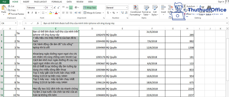 3 cách xuống dòng trong Excel tưởng đơn giản mà không hề đơn giản 7
