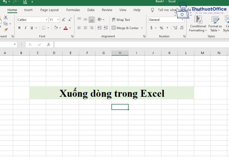 3 cách xuống dòng trong Excel tưởng đơn giản mà không hề đơn giản 1
