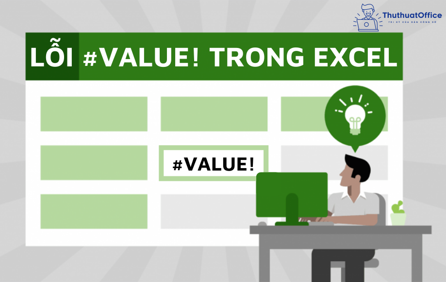 Lỗi #value trong Excel và toàn bộ những cách để khắc phục