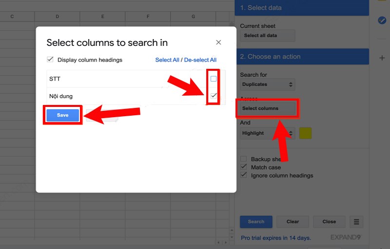 How to filter duplicate data using utility tools