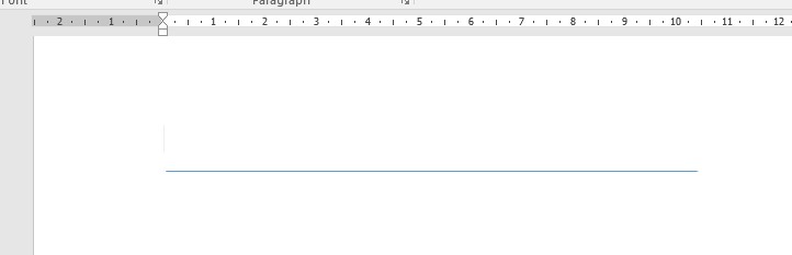 Place the cursor where you want to draw the straight line > then click and drag to draw the line as desired