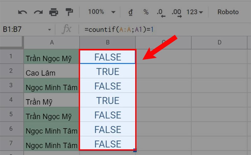 How to filter out duplicate or non-duplicate data