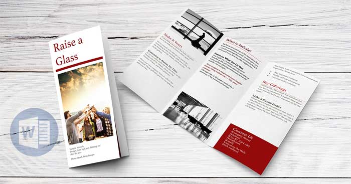 How to create a brochure in word???
