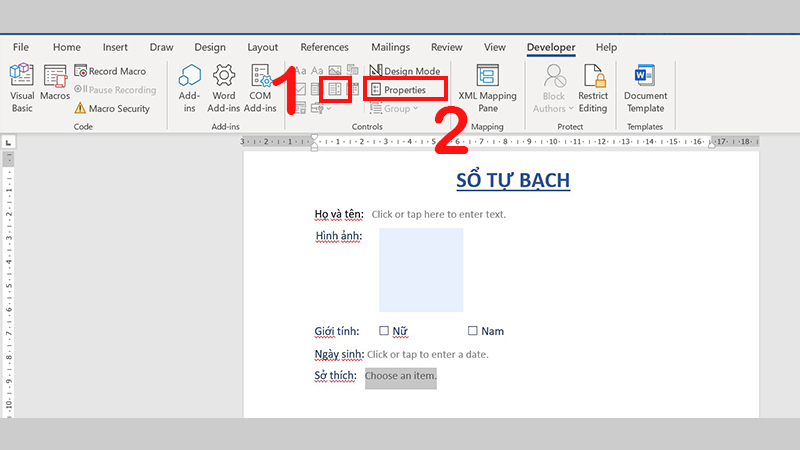 Create a Drop-Down data field