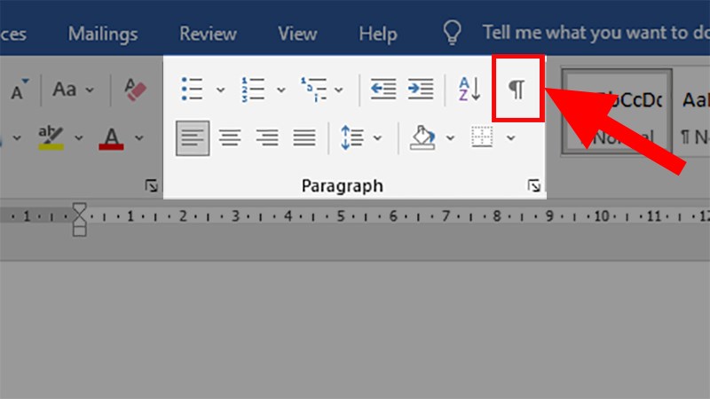 Go to the Paragraph section > Select the ¶ character to show Page Break and Section Break