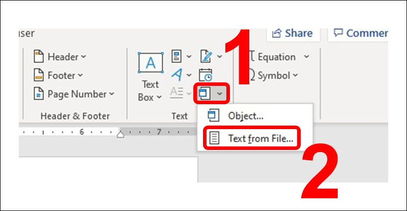 Select the first Word file you want to print