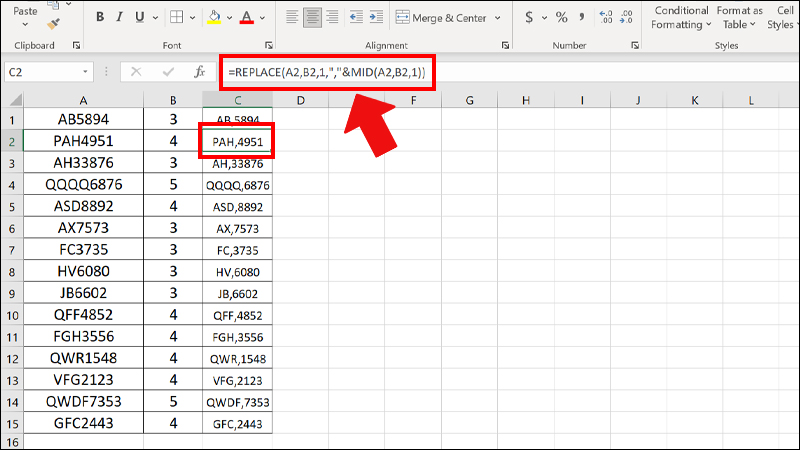 Hướng dẫn chi tiết phương pháp tạo dấu chấm trong Excel 1