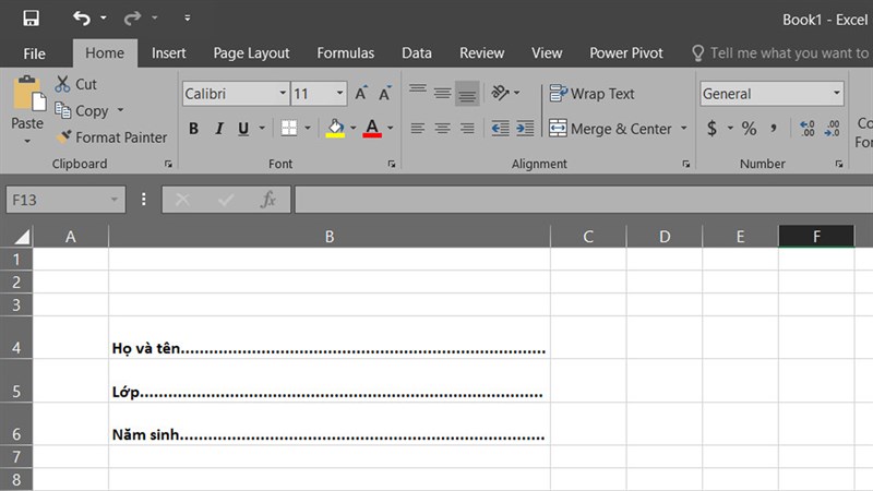 Cách tạo dấu chấm trong Excel và vai trò của dấu chấm trong Excel 5