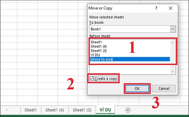 Hướng dẫn chi tiết cách tách sheet trong Excel 2