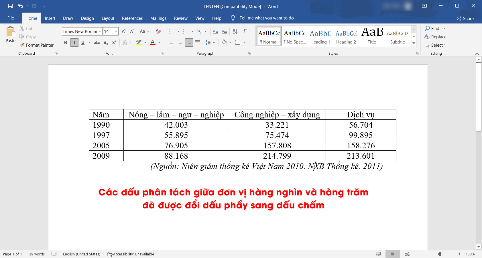 Cách bỏ dấu phẩy trong Excel: Tối Ưu Hóa Dữ Liệu trong Excel 6