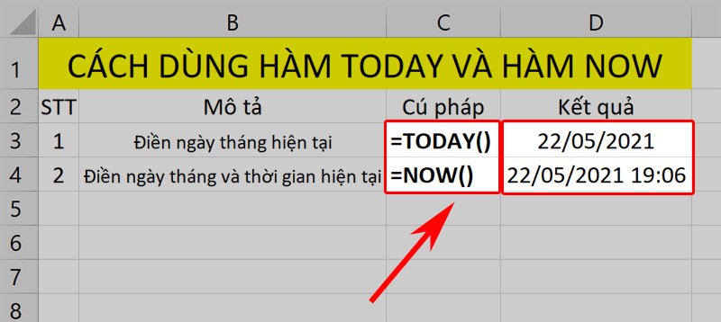 Cách tính thâm niên trong Excel và Quản lý Nhân Sự 6