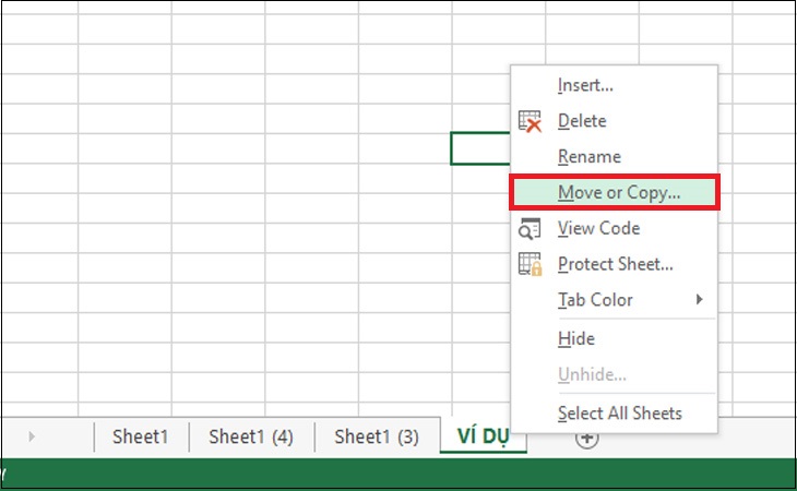 Hướng dẫn chi tiết cách tách sheet trong Excel 3