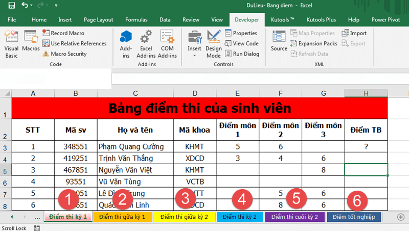 Hướng dẫn chi tiết cách tách sheet thành file trong Excel 8