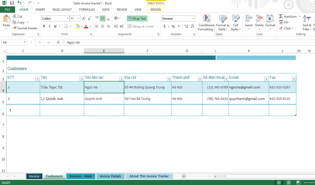Tổng hợp những mẫu báo cáo quản trị bằng Excel đẹp mắt. 7