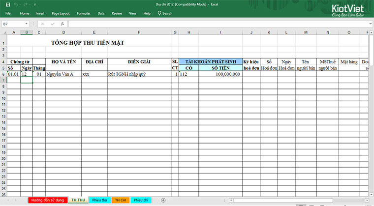 Tổng hợp những mẫu báo cáo quản trị bằng Excel đẹp mắt. 29