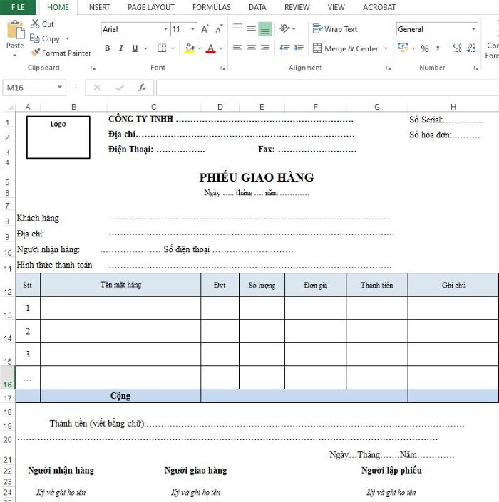 Tải mẫu phiếu xuất kho Excel - Cách áp dụng hiệu quả 27