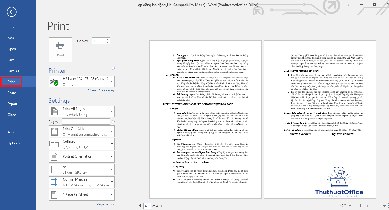 Hướng Dẫn Chi Tiết Cách In 2 Mặt Trong Word Cho Các Phiên Bản 2007 Đến 2019 1