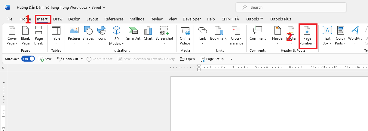 Hướng Dẫn Cách Đánh Số Trang Trong Word Nhanh Gọn Hiệu Quả 1