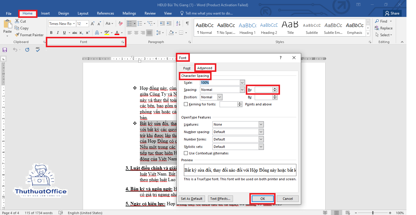 Hướng Dẫn Cách Giãn Chữ Trong Word: Bí Quyết Soạn Thảo Chuyên Nghiệp 1