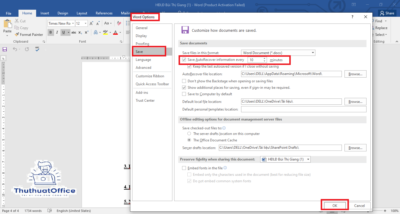 Hướng Dẫn Chi Tiết Cách Lưu File Word Trên Máy Tính 4