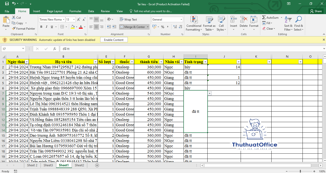 Khám Phá Các Phím Tắt Excel Thông Dụng Giúp Tăng Hiệu Suất Làm Việc 1