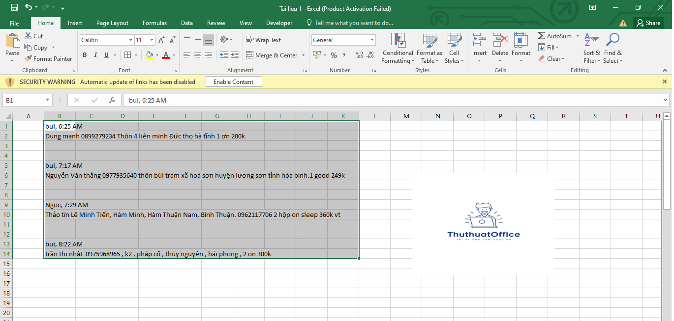 Hướng Dẫn Đầy Đủ và Dễ Hiểu Cách Xóa Dòng Trống Trong Excel 1