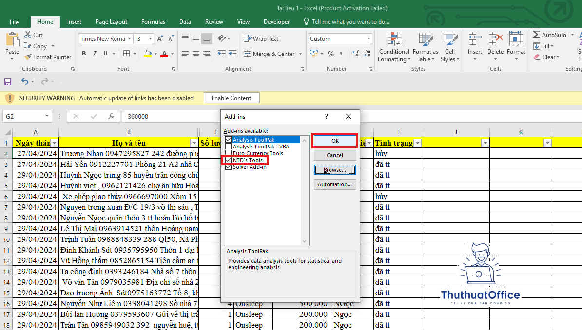 4 Cách Chuyển Đổi Số Thành Chữ Trong Excel Tự Động Cực Kỳ Nhanh Chóng 5