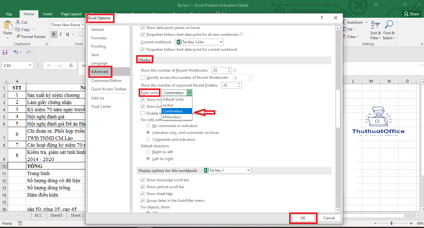 Hướng Dẫn Cách Căn Lề Trong Excel Cực Chuẩn 1