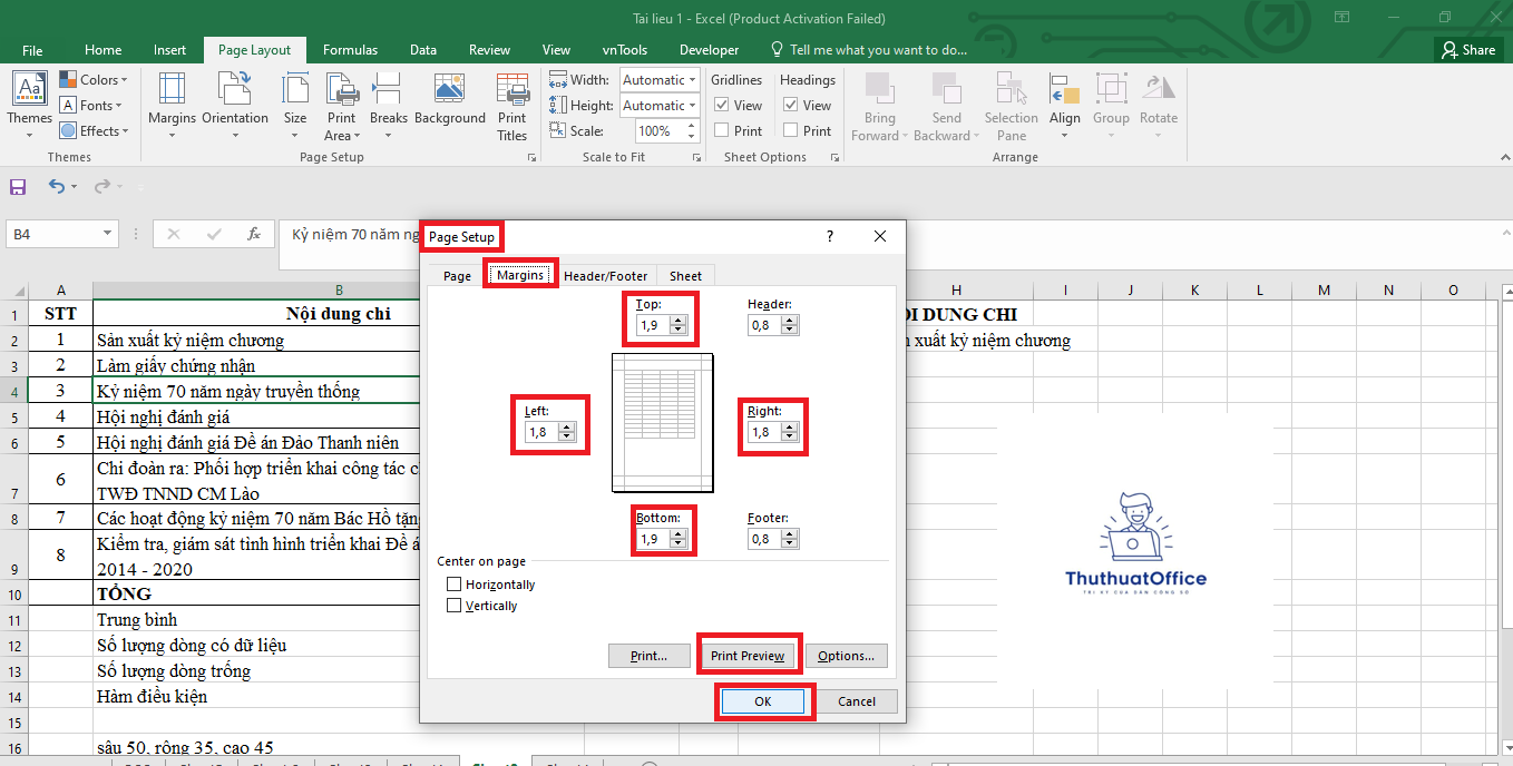 Hướng Dẫn Cách Căn Lề Trong Excel Cực Chuẩn 3